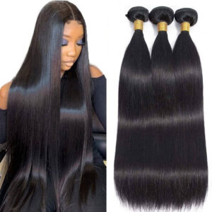 Straight Virgin Human Hair - 4 Bundle Deal (Extra Volume)