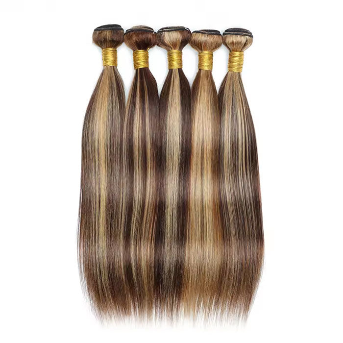 Dark Roots Ombre Straight 4x4 Lace Closure Human Hair