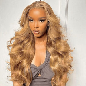 Blonde 27 Body Wave 13x4 Lace Frontal Wig Human Hair