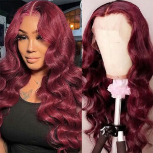 Honey Blonde Straight 13x4 Lace Frontal Wig Pre-Plucked Human Hair