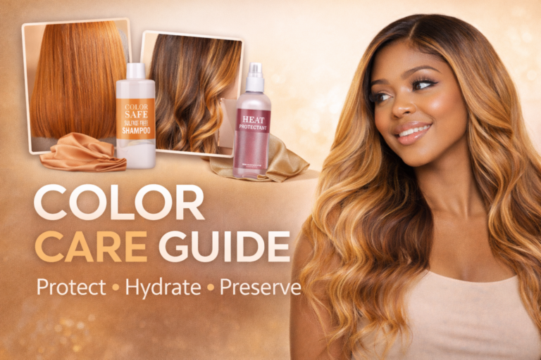 Caring for Colored and Highlighted Wigs